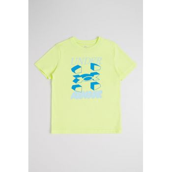 Tricou din amestec de bumbac cu imprimeu logo