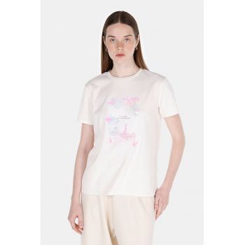Tricou din amestec de bumbac cu imprimeu