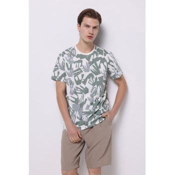 Tricou din bumbac cu model