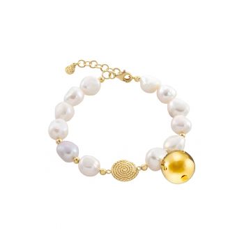 Bratara din argint 925 cu perle si zirconia