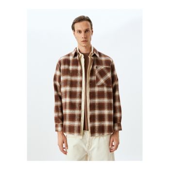 Camasa regular fit cu model in carouri
