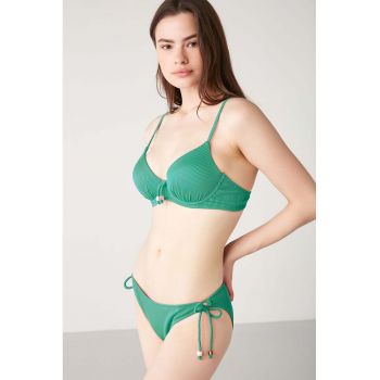 Costum de baie din doua piese cu model striat Lurusa