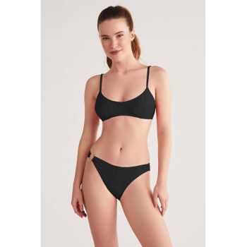 Costum de baie din doua piese cu model uni Niema