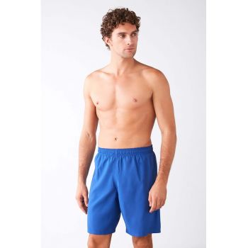 Pantaloni scurti de baie cu model uni
