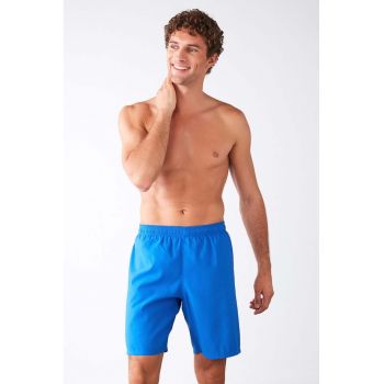Pantaloni scurti de baie cu model uni