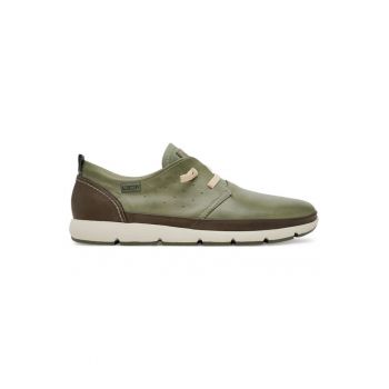 Pantofi barbati  304903403 - Piele naturala - Verde