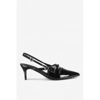 Pantofi dama  5905588740261 - Sintetic - Negru