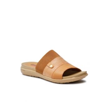 Papuci dama -  5904248649746 - Bej - Piele naturala -