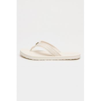 Papuci flip-flop cu talpa cu model in dungi