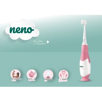 Periuta de dinti electrica Neno Denti Pink 3-36 luni