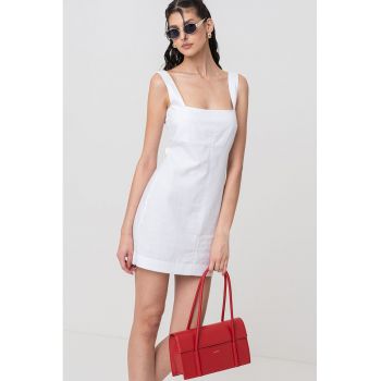 Rochie mini de buumbac si in