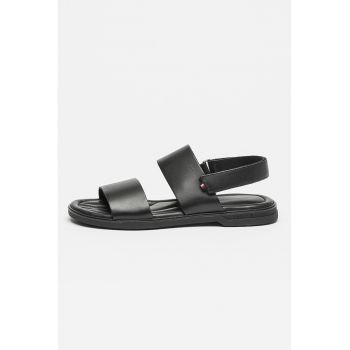 Sandale din piele cu inchidere velcro