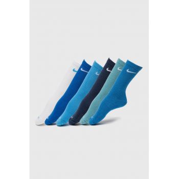 Set de sosete lungi din amestec de bumbac pentru antrenament - 6 perechi