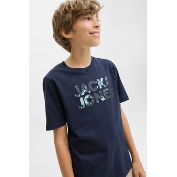 Tricou de bumbac cu imprimeu logo