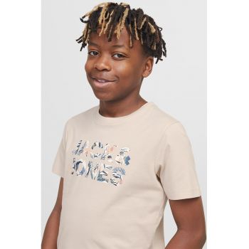 Tricou de bumbac cu imprimeu logo