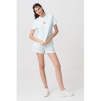 Tricou de bumbac cu logo