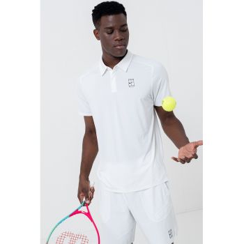 Tricou polo pentru tenis - Alb -