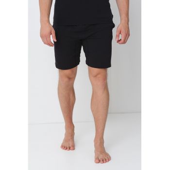 Bermude de pijama cu logo