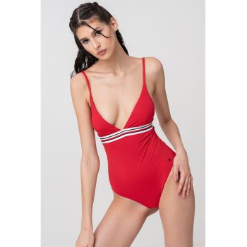 Costum de baie intreg cu decolteu in V