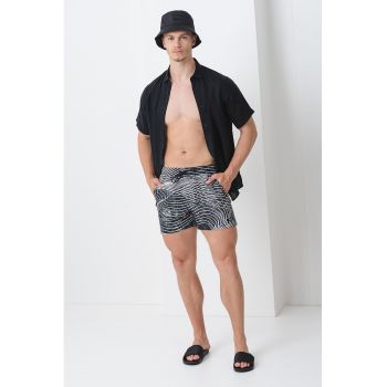 Pantaloni scurti de baie cu snur