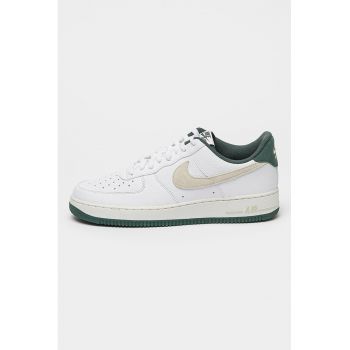 Pantofi sport de piele cu garnituri de piele ecologica Air Force 1