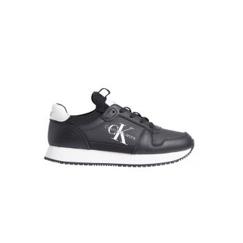 Pantofi sport de piele cu logo