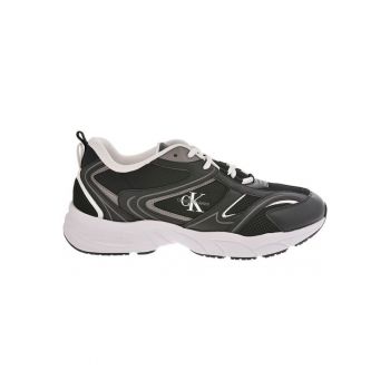 Pantofi sport  pentru Barbati - retro tennis mesh ml - YM0YM01260-0GM - Negru