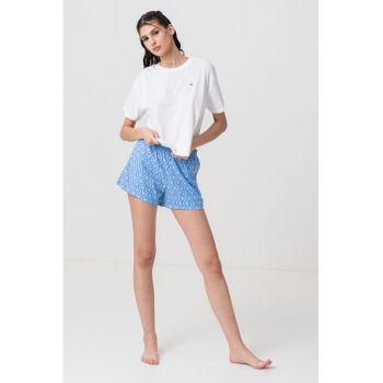 Pijama scurta de bumbac