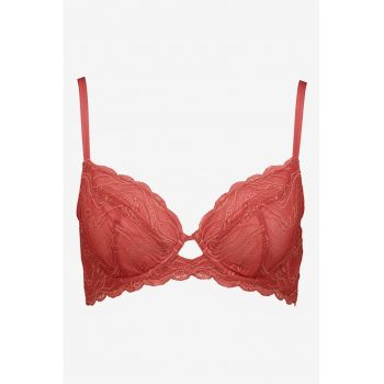 Sutien de dantela cu acoperire mare
