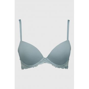 Sutien push-up cu garnitura de dantela