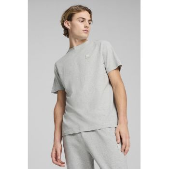 Tricou de bumbac cu logo