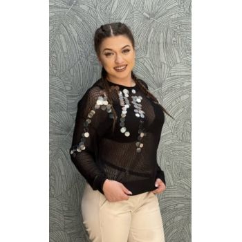 Bluza cu banuti