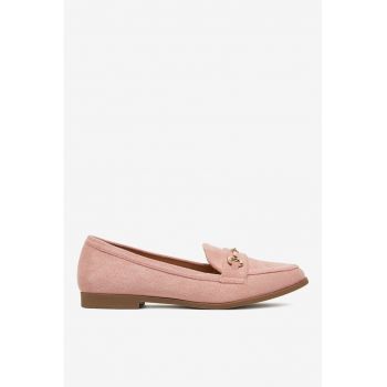 Mocasini  Textil - Roz