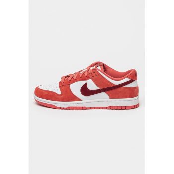 Pantofi sport de piele intoarsa si piele ecologica Dunk Low