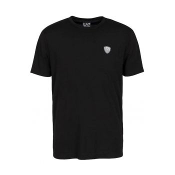 Tricou barbati 8NPT16 -  Viscoza/Poliamida - Negru