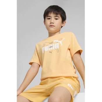 Tricou cambrat cu logo