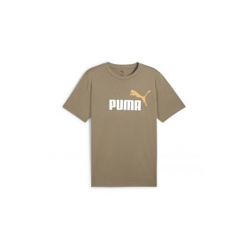 Tricou cu decolteu la baza gatului si logo