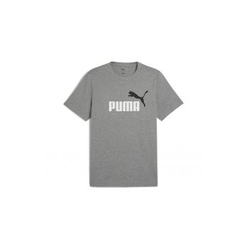 Tricou cu decolteu la baza gatului si logo