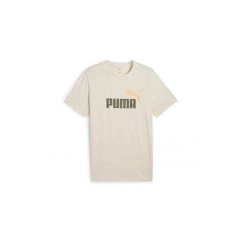 Tricou cu decolteu la baza gatului si logo