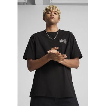 Tricou de bumbac cu imprimeu logo