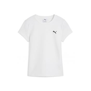 Tricou din amestec de bumbac cu logo