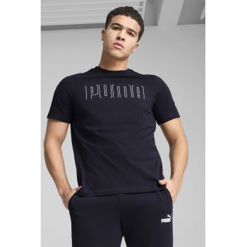 Tricou din bumbac cu imprimeu logo