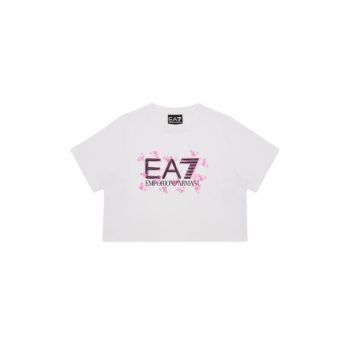 Tricou  pentru Fete - girl t-shirt eagle - 7G000151-AF10373-U0002 - Alb
