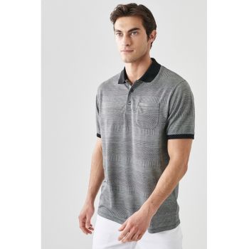 Tricou polo cu buzunar pe piept