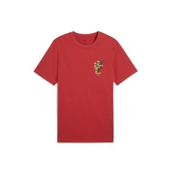 Tricou regular fit de bumbac cu logo