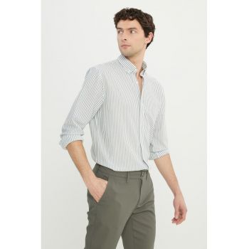 Camasa in dungi cu maneci lungi