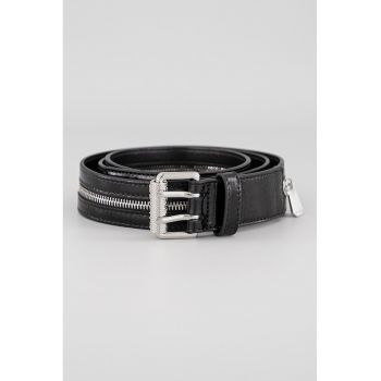 Curea de piele cu aspect dublat