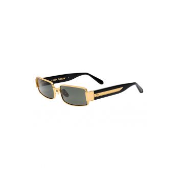 Ochelari de soare unisex cu detalii din titan Kaia