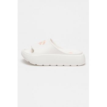 Papuci flatform cu logo
