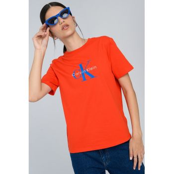 Tricou de bumbac cu imprimeu logo